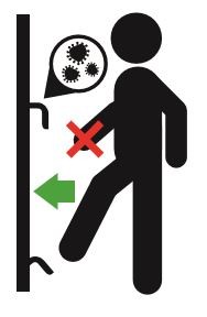 Hinweis-Etikette zur Drückfunktion